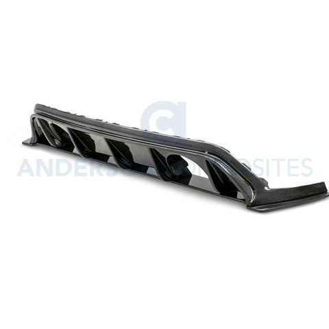 Anderson Composites 2016+ Ford Focus RS Type-R Rear Diffuser - AC-RL16FDFO-AR