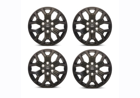 Ford Racing 2021+ F-150 18in Matte Black Wheel Kit - M-1007K-1875MB