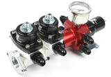Aeromotive Modular Fuel Pressure Regulator - 2 x AN-06 Outlet and 2 x AN-10 Inlet Ports - 13217