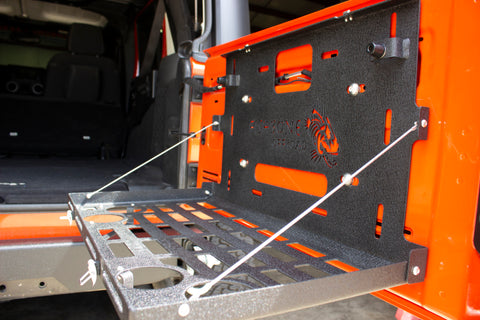 Fishbone Offroad 07-18 Jeep Wrangler JK Tailgate Table - FB25137