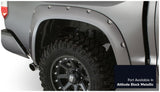 Bushwacker 16-18 Toyota Tundra Fleetside Pocket Style Flares 4pc - Midnight Black - 30918-43