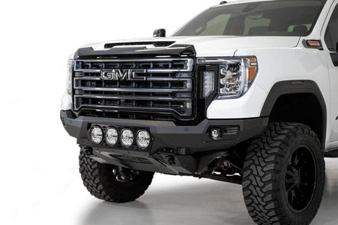 Addictive Desert Designs 20-23 GMC Sierra 2500/3500 Bomber Front Bumper - Black - F460014110103