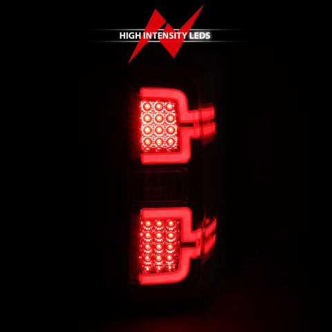 ANZO 2014-2018 Chevy Silverado 1500 LED Taillights Red/Clear - 311292