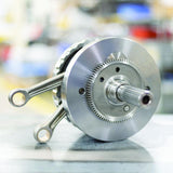 S&S Cycle 2017 M8 Models 4-5/8in Stroke Flywheel w/ Full Width Rods & Balancer Gear - 320-0605