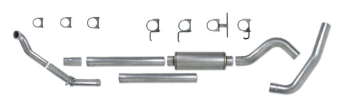 Diamond Eye KIT 4in TB SGL AL: 94-97 FORD 7.3L F250/F350 PWRSTROKE NFS W/ CARB EQUIV STDS - K4306A