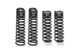 Fabtech 07-18 Jeep JK 4WD 4-Door 5in Front & Rear Long Travel Coil Spring Kit - FTS24154