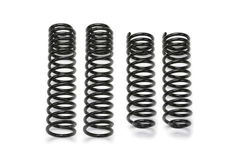 Fabtech 07-18 Jeep JK 4WD 4-Door 5in Front & Rear Long Travel Coil Spring Kit - FTS24154