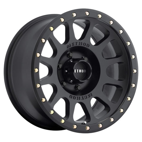 Method MR305 NV 18x9 0mm Offset 6x135 94mm CB Method Matte Black Street Loc Wheel - MR30589016500