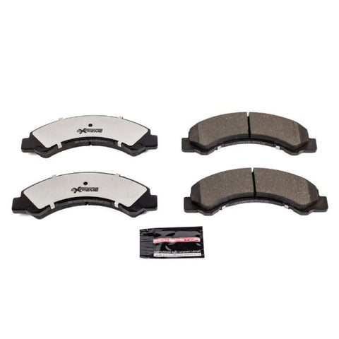 Power Stop 17-18 Chevrolet LCF 4500HD Front Z36 Truck & Tow Brake Pads w/Hardware - Z36-825