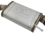 aFe MACHForce XP 2.5in 409 Stainless Axle Back Exhaust w/ Black Tips 15-17 Ford Mustang I4-2.3L (t) - 49-43085-B