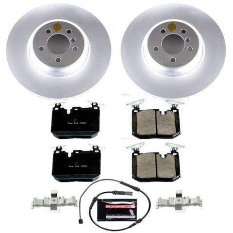 Power Stop 12-15 BMW 335i Front Z23 Evolution Sport Coated Brake Kit - CRK7013