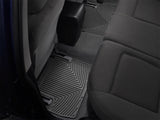 WeatherTech 99-06 BMW X5 Rear Rubber Mats - Black - W158