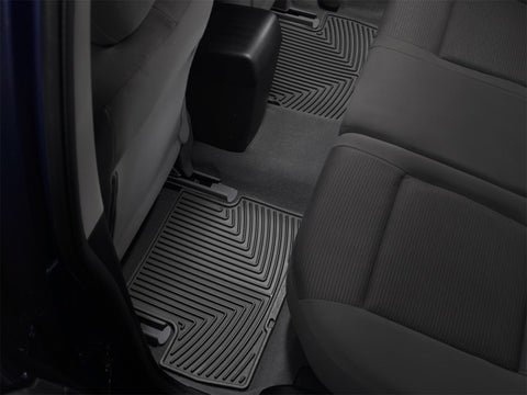 WeatherTech 99-06 BMW X5 Rear Rubber Mats - Black - W158