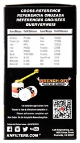 K&N 03-05 Neon SRT-4 / Lotus Elise Performance Gold Oil Filter - HP-2009