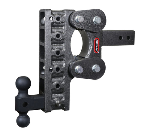 Gen-Y The Boss Torsion-Flex 2.5in Shank 10in Drop 1.1K TW 10K Hitch w/GH-031 Dual-Ball - GH-2316