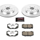Power Stop 14-19 Chevrolet Corvette Rear Z26 Street Warrior Brake Kit - K6535-26