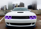 Oracle Dodge Challenger 15-21 LED Waterproof Halo Kit - ColorSHIFT w/o Controller - 3990-334