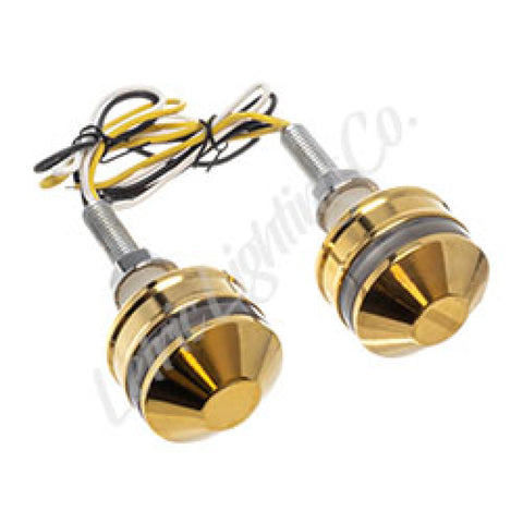 Letric Lighting Grip Ind Lghts Brss Cp Wht/Amb - LLC-NBE-TS