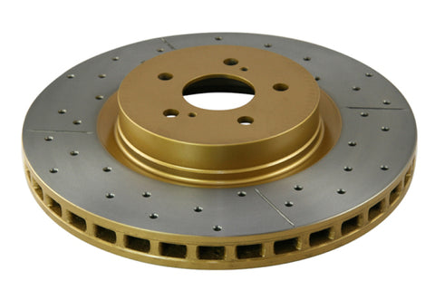 DBA 05-08 Legacy GT Front Drilled & Slotted Street Series Rotor - 2650X-10