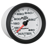 Autometer Phantom II 2-5/8in 140-280 Degree F Mechanical Water Gauge - 7831