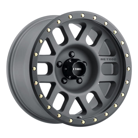Method MR309 Grid 18x9 +18mm Offset 5x150 116.5mm CB Titanium/Black Street Loc Wheel - MR30989058818