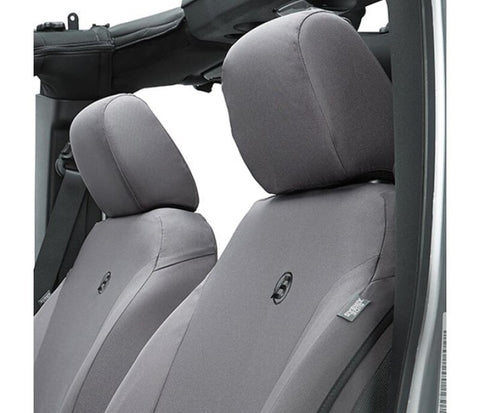 Bestop 13-18 Jeep Wrangler JK Front Seat Covers (Charcoal) - 29283-09