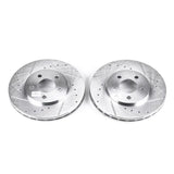 Power Stop 95-00 Chrysler Cirrus Front Evolution Drilled & Slotted Rotors - Pair - AR8341XPR