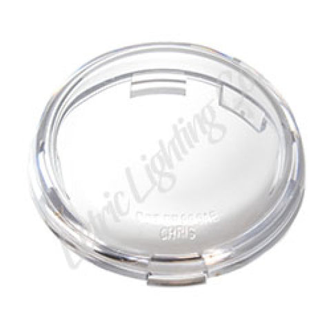 Letric Lighting Clear Bullet Turn Signal Lenses 2in - LLC-2C