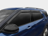 AVS 2020 Ford Explorer Ventvisor Outside Mount Window Deflectors 4pc - Smoke - 94332