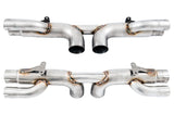 AWE Tuning Porsche 991 GT3 / RS Center Muffler Delete - Chrome Silver Tips - 3010-32036