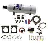 Nitrous Express 13-17 Dodge Viper (Gen-V) Nitrous Plate Kit (50-400HP) w/15lb Bottle - 20970-15