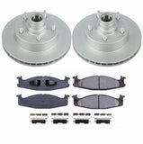 Power Stop 2003 Ford E-150 Front Z17 Evolution Geomet Coated Brake Kit - CRK1832
