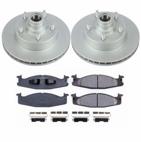 Power Stop 2003 Ford E-150 Front Z17 Evolution Geomet Coated Brake Kit - CRK1832