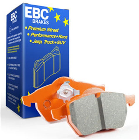 EBC 11+ Mclaren MP4-12C 3.8 Twin Turbo Orangestuff Rear Brake Pads - DP9036
