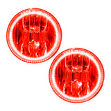Oracle Lighting 07-13 GMC Yukon Pre-Assembled LED Halo Fog Lights -Red - 7057-003
