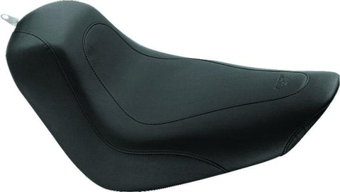Mustang 06-17 Harley Softail Wide Tire (200mm) Solo Seat - Black - 76782