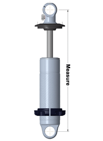 Ridetech 73-87 Chevy C10 Rear TQ Series CoilOvers for use with Bolt-On 4 Link - 11366511