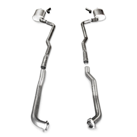 Stainless Works 1968-72 Corvette Exhaust SB 2-1/2in Factory Connect - V6813100S
