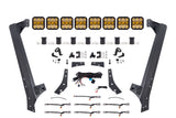 Diode Dynamics Jeep JK SS5 Pro CrossLink Windshield - Yellow Combo Lightbar Kit - DD7267