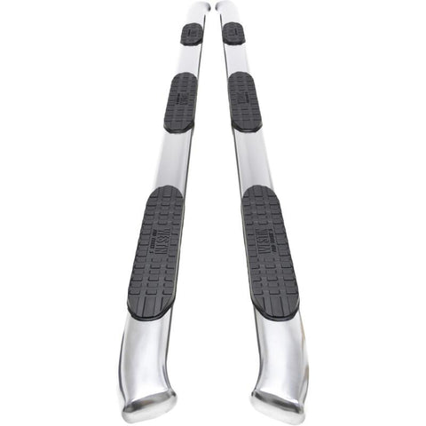 Westin 2020 Chevy Silverado 2500/3500 Crew Cab (8ft Bed) PRO TRAXX Nerf Step Bars - Stainless Steel - 21-534770