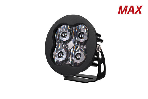 Diode Dynamics SS3 LED Pod Max - White SAE Fog Round (Single) - DD6494S