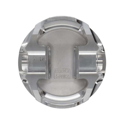 Manley Mitsubishi 4B11 86mm Bore 9.0:1 CR -5cc Dish Turbo Tuff Piston Set w/ Rings - 624300CE-4