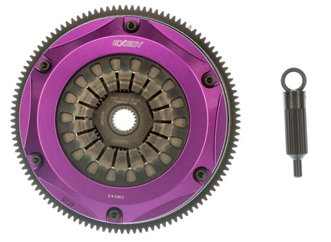 Exedy 1991-1992 Toyota Supra Hyper Twin Cerametallic Clutch Sprung Center Disc Pull Type Cover - TM032SD