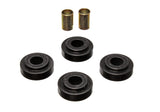 Energy Suspension 79-85 Mazda RX7 Black Front Strut Rod Bushing Set - 11.7101G