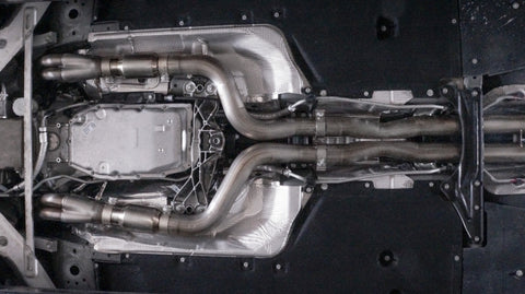 Stainless Works 2016-18 Cadillac CTS-V Sedan Headers 2in Primaries 3in Catted Leads Into X-Pipe - CTSV16HCAT