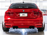 AWE Tuning BMW F8X M3/M4 Track Edition Cat-Back Exhaust - Diamond Black Tips - 3020-43087