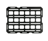 BuiltRight Industries 10in x 7.5in Tech Plate Steel Mounting Panel - Black - 201011