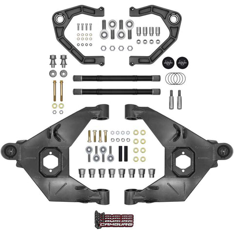 Camburg 21-25 Ford Bronco 21-25 Trail Series L/T Kit w/ Axles (BILLET UCA) (GRAY) - CAM-110243-K-GRY