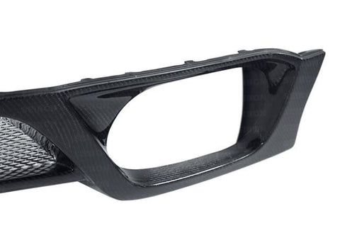 Seibon 09-10 Nissan GTR R35 OEM Style Carbon Fiber Rear Lip - RL0910NSGTR-OE