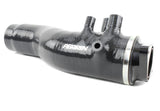 PERRIN 15-21 Subaru WRX / 14-18 Forester XT Turbo Inlet Hose 3in. w/ Turbo Adapter Flange - Black - PSP-INT-424BK